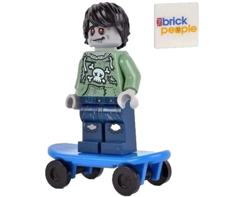 LEGO Minifigure Series: Zombie Skate Boarder Minifigure