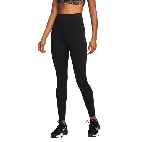 Nike One Women's High-Rise Leggings DM7278-010, Size XS Black/White