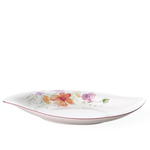 Villeroy & Boch Mariefleur Serve & Salad Bowl, Premium Porcelain, White/Multicoloured