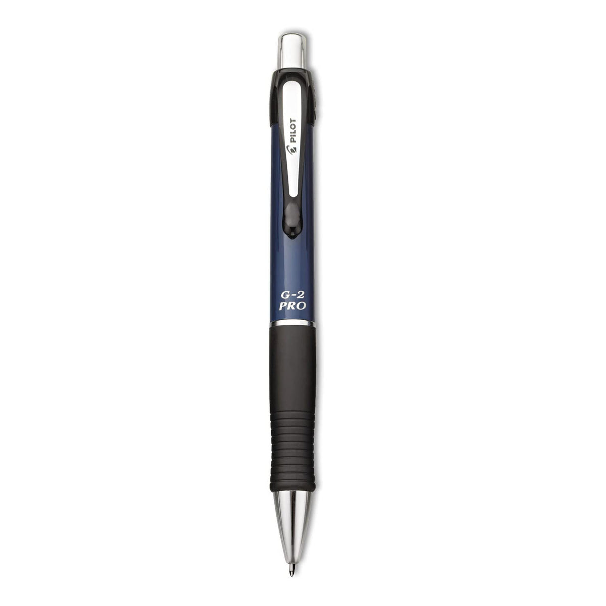 PILOT, G2 Pro Gel Roller Pen, Fine Point 0.7 mm, Blue Barrel, Black Ink