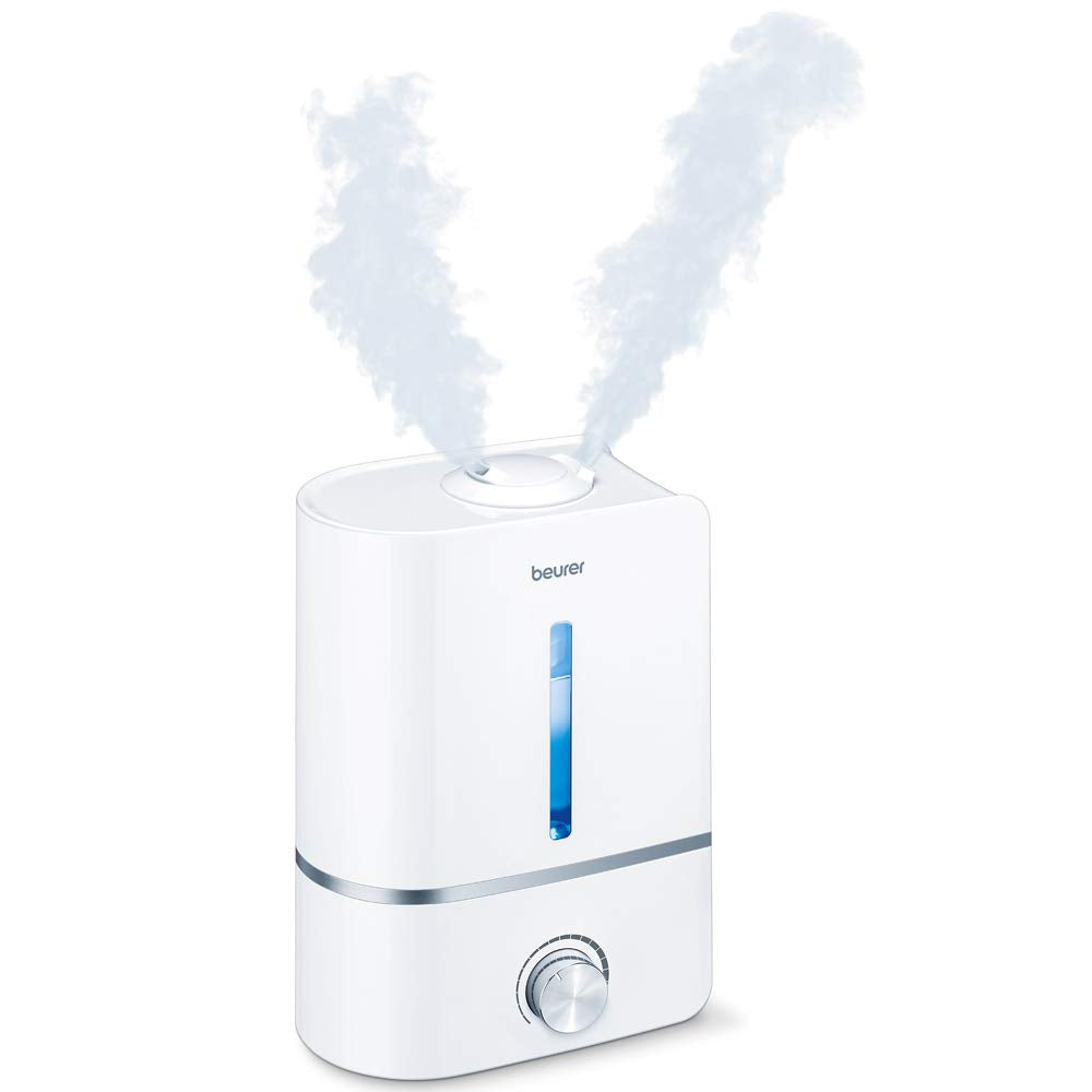 Beurer LB 45 humidifier with ultrasonic atomisation | for Room humidification | with Aroma Function |Suitable for Rooms up to 30mÃƒÆ’Ã†â€™Ãƒâ€ Ã¢â‚¬â„¢ÃƒÆ’Ã‚Â¢ÃƒÂ¢Ã¢â‚¬Å¡Ã‚Â¬Ãƒâ€¦Ã‚Â¡ÃƒÆ’Ã†â€™ÃƒÂ¢Ã¢â€šÂ¬Ã…Â¡ÃƒÆ’Ã¢â‚¬Å¡Ãƒâ€šÃ‚Â² | Quiet Operation