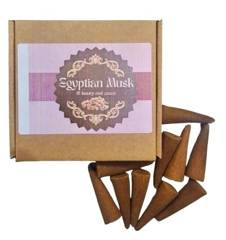 Bukhoor Fragrance Cons Home Office Arabian Incense Air Freshene Aroma Oud Musk (One Size, Egyptian musk)