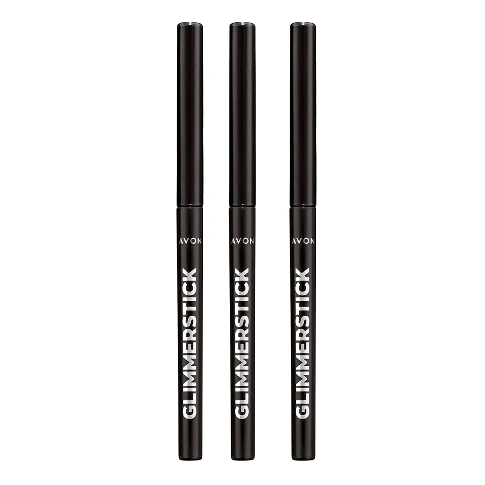 3 x Avon Glimmerstick Eyeliner - Various Shades (Cosmic Brown)
