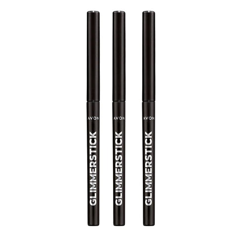 3 x Avon Glimmerstick Eyeliner - Various Shades (Cosmic Brown)