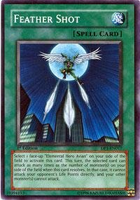 Yu-Gi-Oh! - Feather Shot (DP1-EN017) - Duelist Pack 1 Jaden Yuki - 1st Edition - Common
