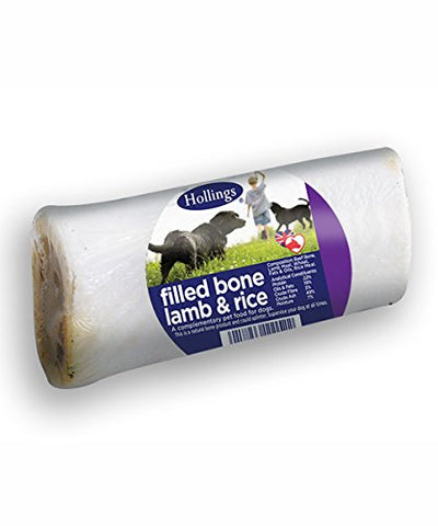 Hollings Filled Bone Lamb & Rice Display (Pack of 20)