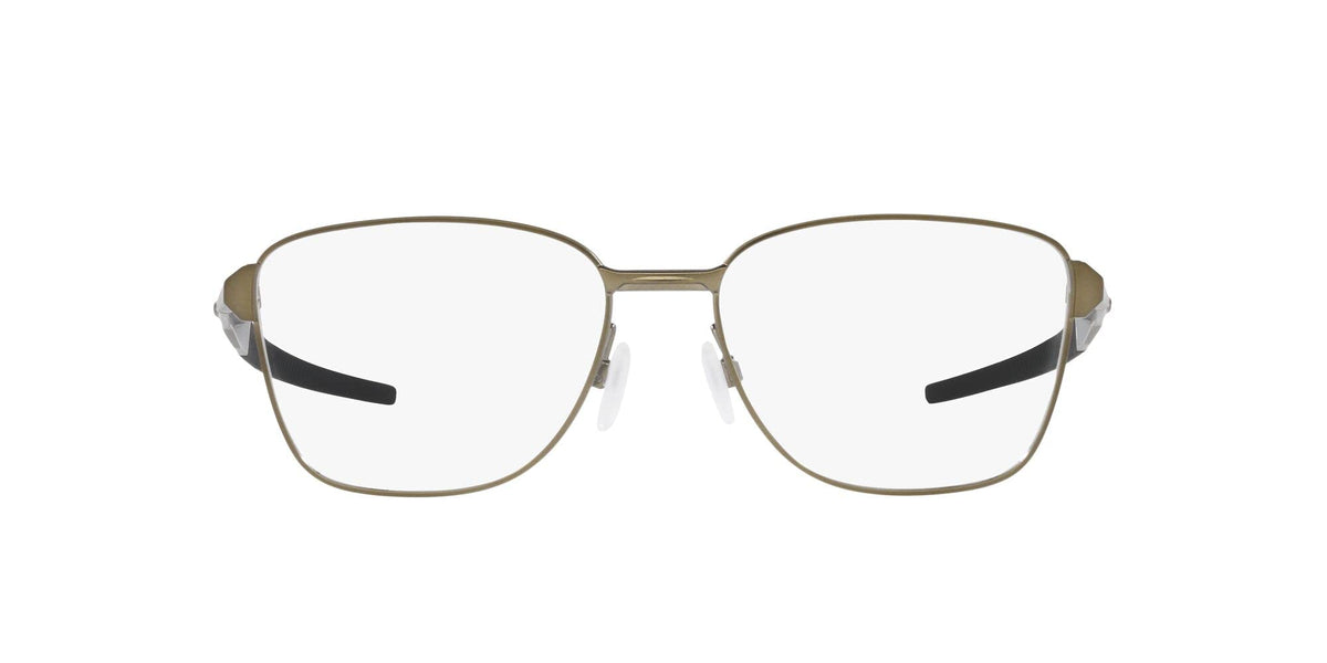 Oakley Men's OX3005 Dagger Board Square Prescription Eyewear Frames, Matte Gunmetal/Demo Lens, 53 mm