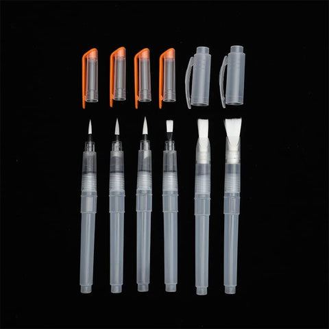 INFINITY ater Brush Pen for Watercolor Calligraphy Drawing Tool Marker, Set of 6