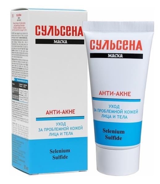 Anti-acne mask Selenium Sulfide 1%, 50 ml / 1.7 fl oz
