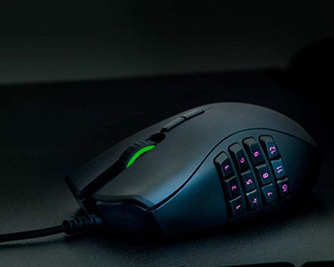 Razer Naga Trinity Gaming Mouse: 16,000 DPI Optical Sensor - Chroma RGB Lighting - Interchangeable Side Plate w/ 2, 7, 12 Button Configurations - Mechanical Switches