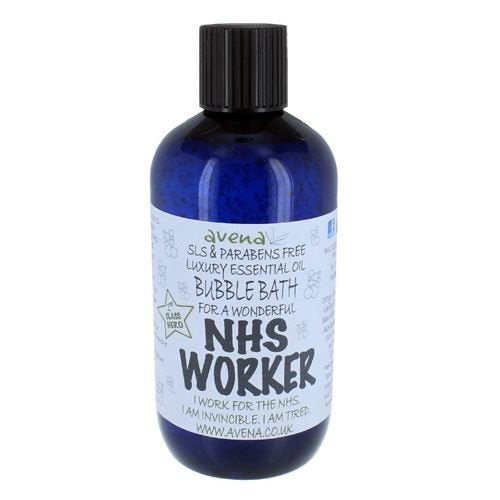 NHS Worker's Gift Bubble Bath with Pure Essential Oils - Relaxing Lavender 250ml