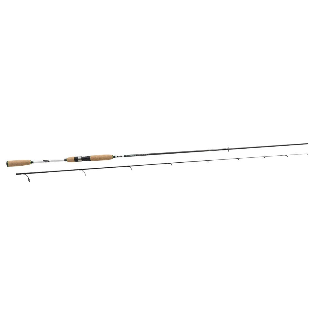 Mitchell Epic Spinning Rod; Versatile Spin Fishing Rods for Both Saltwater and Freshwater, Perfect for Trout and Other Fresh Water Species, 1.80 m | 2-12G, Unisex, Black