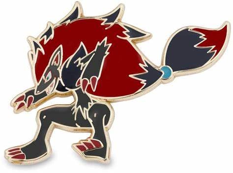 Pokemon - Zoroark Pin - Official Pokemon - Mythical Collection