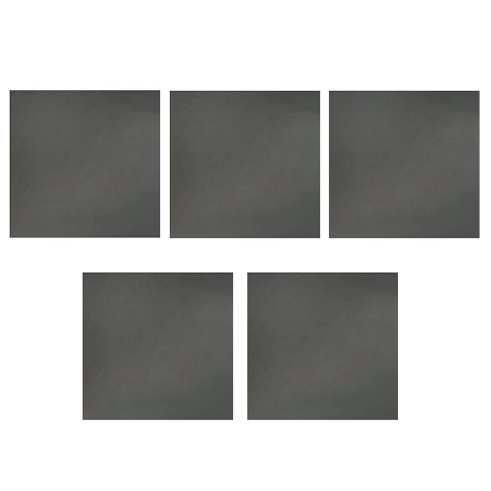 Acbmveen Black Linear Polarizer Film, 10x10cm, 5PCS, Polarizing Effect, +PVA Material