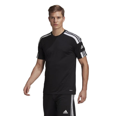 adidas Mens Squadra 21 Jersey Jersey (Short Sleeve), black/white, M