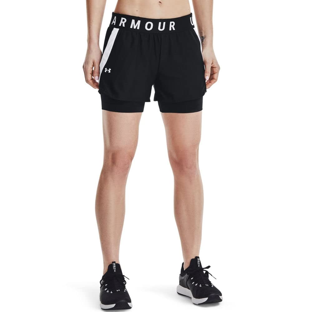Under Armour Womens 2in1 Shorts Black XS