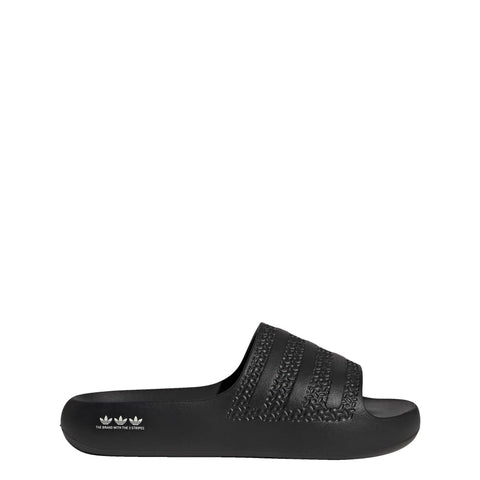 adidas Originals Women's Adilette Slide Sandal, Core Black/Cloud White/Core Black (Ayoon), 11
