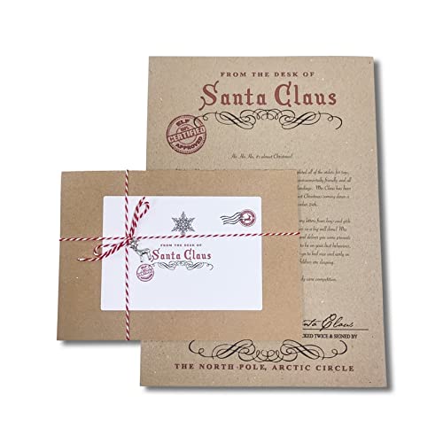 Just A Little Something Letter From Santa - Christmas Eve Box Filler | Stocking Filler