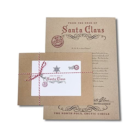 Just A Little Something Letter From Santa - Christmas Eve Box Filler | Stocking Filler