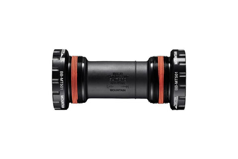 SHIMANO Unisex Bbmt501b BB MT501 outboard bearing bottom bracket set English thread 68 73 mm, Black, British UK