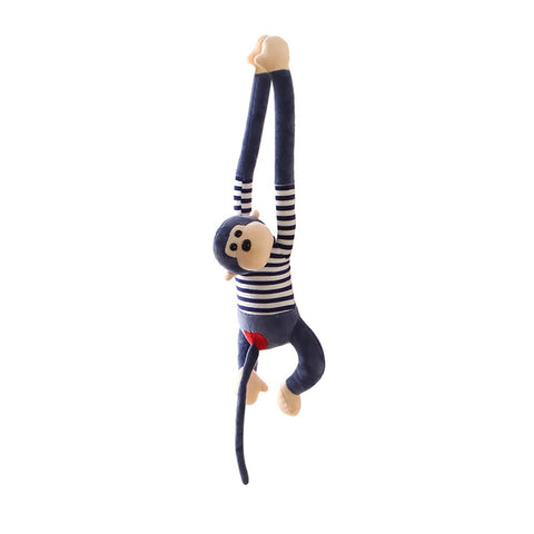 LICHENGTAI Hanging MONKEY, Cute Plush Toy Monkey Cute Long Sleeved Monkeys Hanging Gibbon Stuffed Toy Kids Gift Hanging Monkey Animal Plush Toy Collection Gift for Toddlers Boys Girls