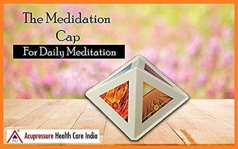 Jiten Pyramid Meditation Cap for Daily Meditation for Students | Car | Vastu | Receive Energy and Much More (2Pcs)