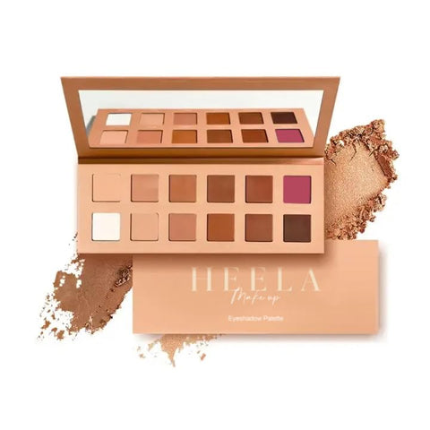 Heela eyeshadow Make up,12 colors Long lasting palette,Waterproof Beauty Eyeshadow,Cruelty Free Nude Eyeshadow palette,and Natural