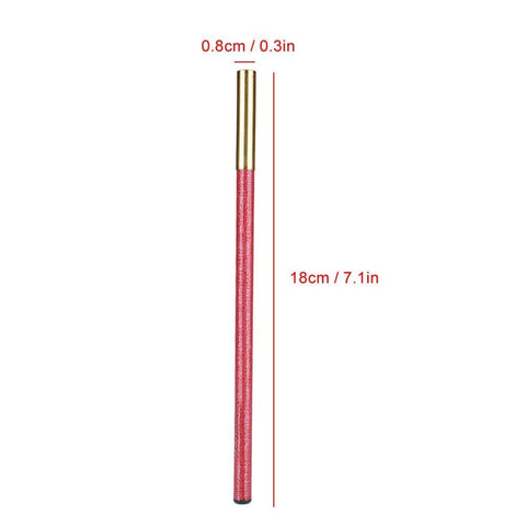 Eyebrow Pencil, Semi-permanent Microblading Tattoo Tool Positioning Waterproof Peel off Liner Pencil(Coffee)