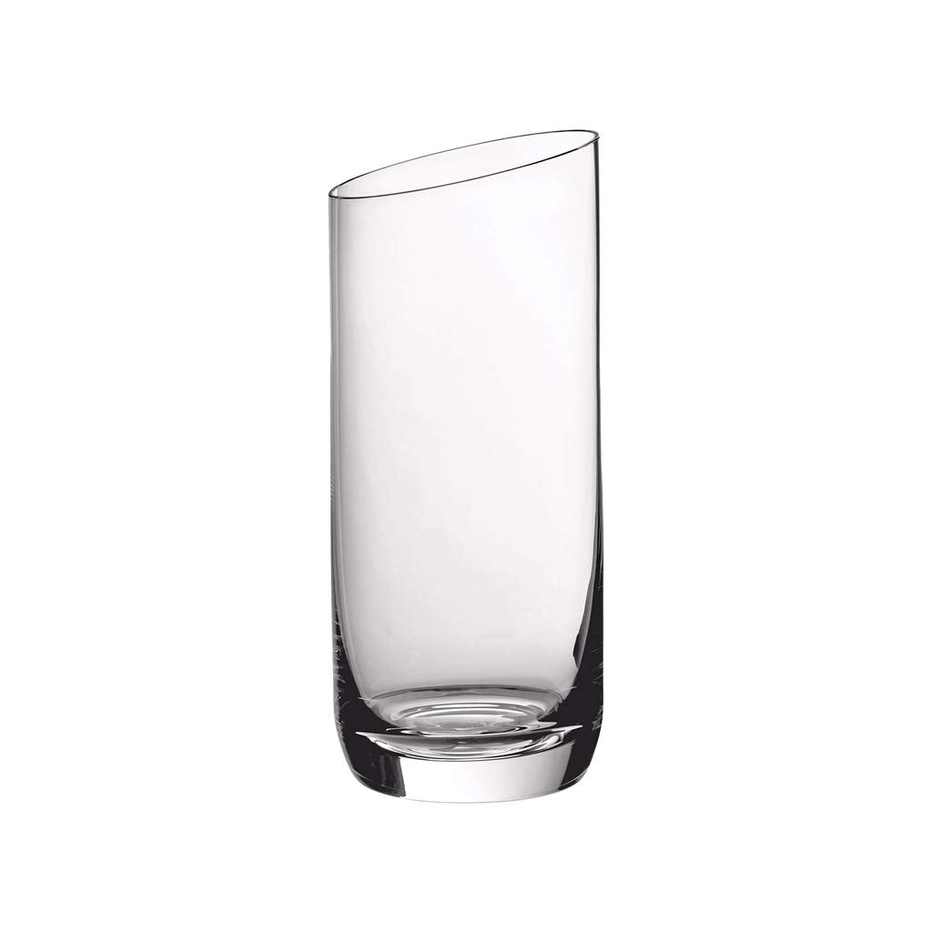 Villeroy & Boch - NewMoon Long Drink Tumbler, Elegant, Modern Glass for Cocktails and Long Drinks, Crystal Glass, Transparent, Dishwasher Safe