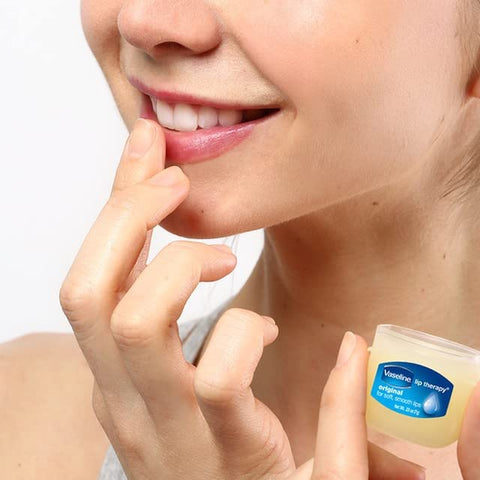 Vaseline Lip Therapy Original - Mini Vaseline Lip Balm, Hydrating Petroleum Jelly, Clear Lip Gloss, Travel-Size, 0.25 Oz Ea (Pack of 4)