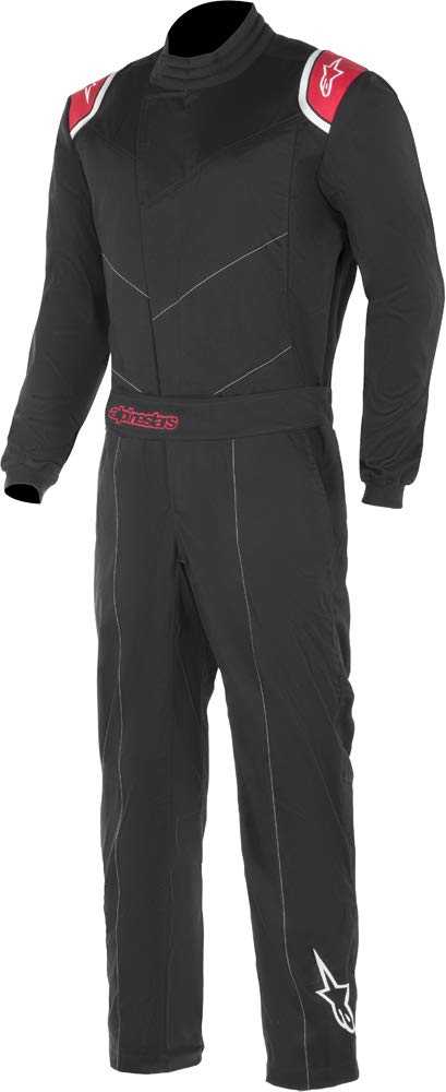 Alpinestars 3357019-13-S: Universal Driving Suit Black/Red Sm