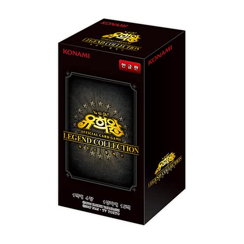Yugioh Cards Legend Collection Booster Box 15 Packs Included/Korean VER