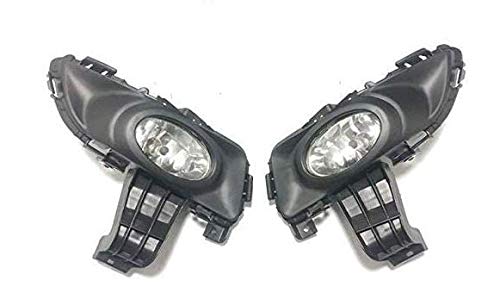 FEILIDAPARTS Fog Light compatible with 2004-2006 Mazda 3 (Left & Right)