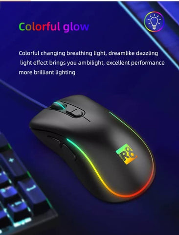 Gaming Mouse with LED Light