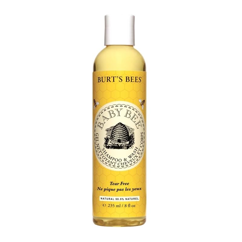 Burtâ€™s Bees Baby Shampoo & Body Wash, Gentle Baby Wash For Daily Care, Tear-Free, 3 Pack, 3x236ml