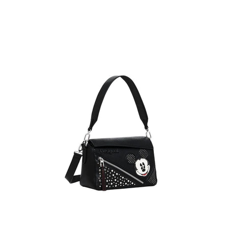 Desigual Women Accessories PU Hand Bag, Black, One Size