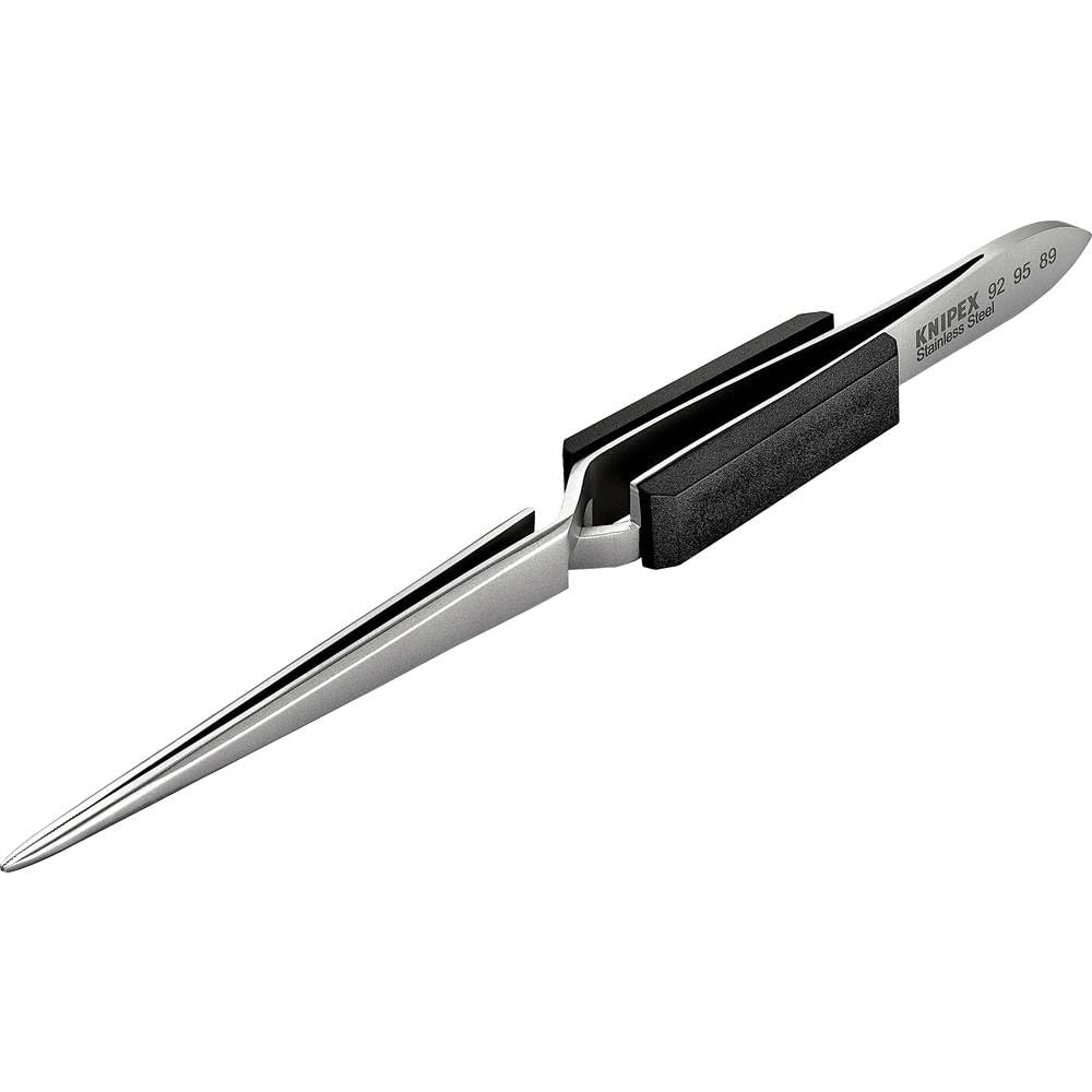 Knipex 92 95 89 Cross-Over Tweezers with narrow tips