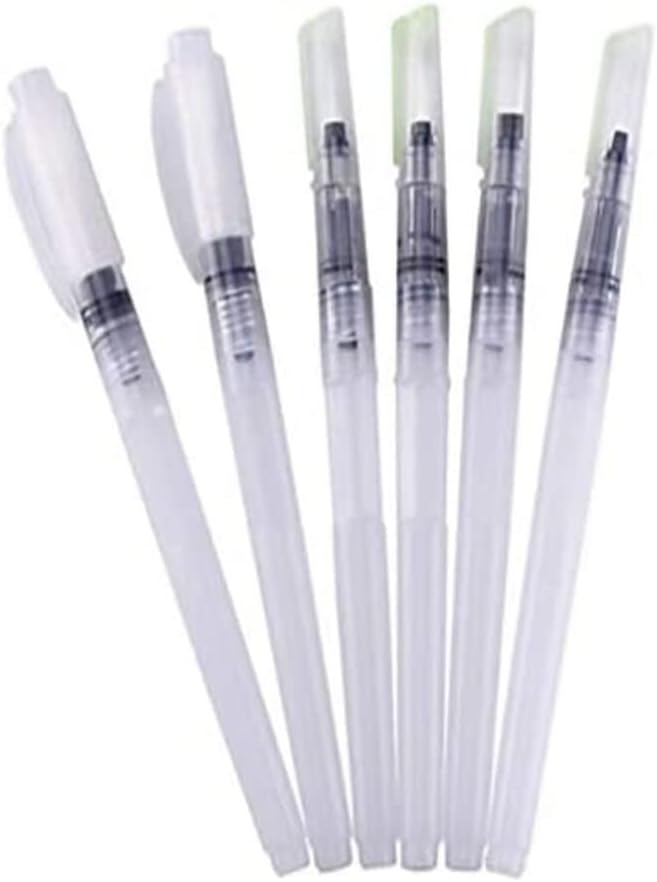 INFINITY ater Brush Pen for Watercolor Calligraphy Drawing Tool Marker, Set of 6