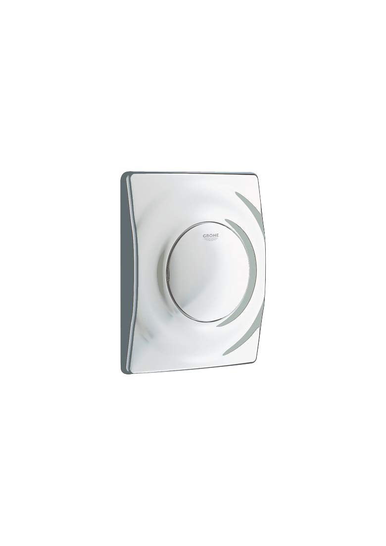 GROHE 37018P00 | Surf Urinal Wall Plate | Matt Chrome