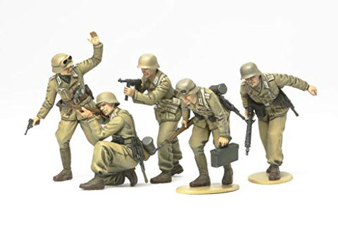 WWII German Africa Corps Infantry (5) 1/35 Tamiya