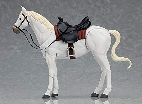 Max Factory figma Horse ver. 2 (White) Figma Action Figure Accessory, Multicolor