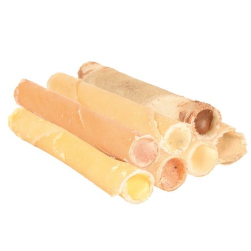 Trixie 25 x Chewing rolls, with dog friendly cheese flavour filling, 12 cm, 35 g