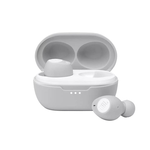 JBL Tune 115 TWS True Wireless Bluetooth Earbuds with Charging Case, White