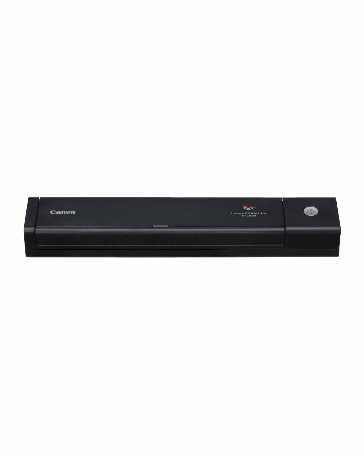 Canon imageFORMULA P-208II Portable Scanner | Double-sided Scanning | USB Powered for Home, Office or when Mobile | 10 Sheet Feeder | Driverless Scanning with Canon CaptureOnTouch Lite Software