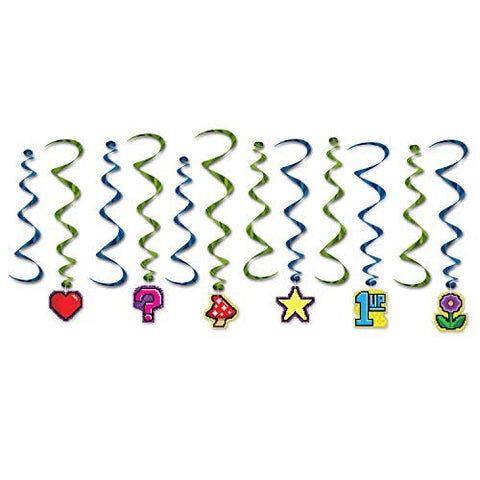 8-Bit Whirls Pack of 2
