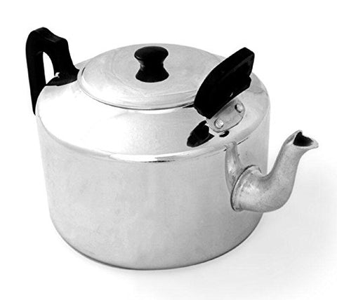 Large Aluminium Catering 6 Pint Teapot w/Lid 3.4ltr