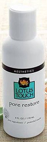 Pore Restore Skin Relief Gel by Lotus Touch - Alcohol-Free, No Burning - Ideal for use After Waxing - Natural Witch Hazel and Aloe Soothe and Moisturize Irritated Skin - Refreshing Fragrance - 4 oz