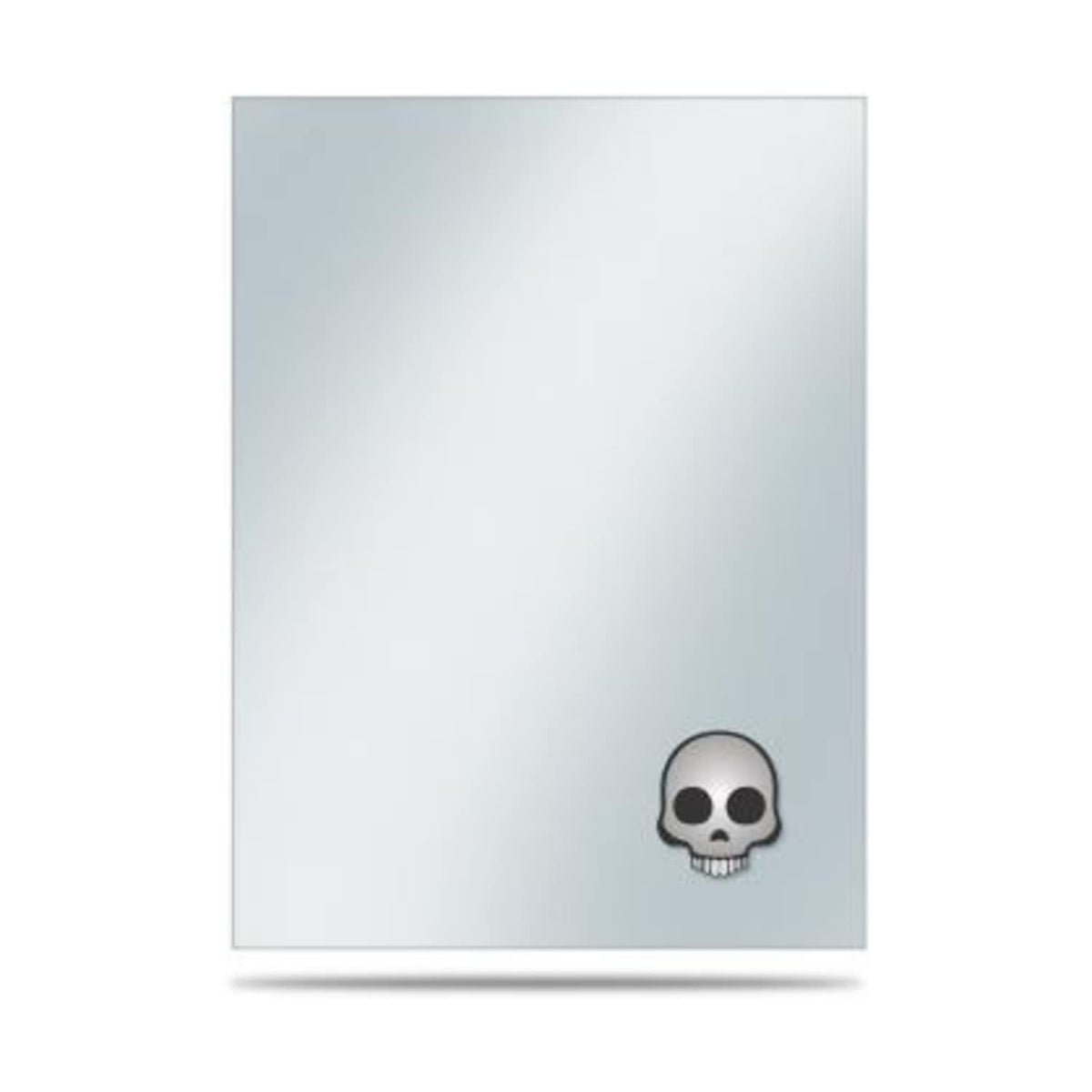 "Skull" Emoji Standard Size Printed Deck Protector Covers