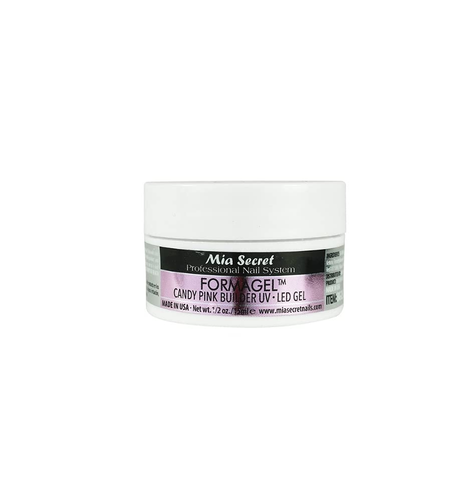 Mia Secret FORMAGEL UV/LED BUILDER GEL CANDY PINK 0.5oz (BG-25)