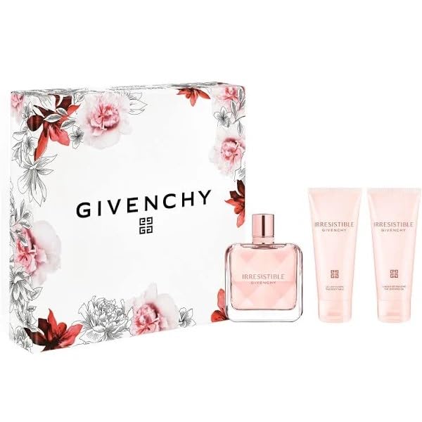 Givenchy Irresistible for Women - 3 Pc Gift Set 2.7oz EDP Spray, 2.5oz Body Milk, 2.5oz Shower Oil